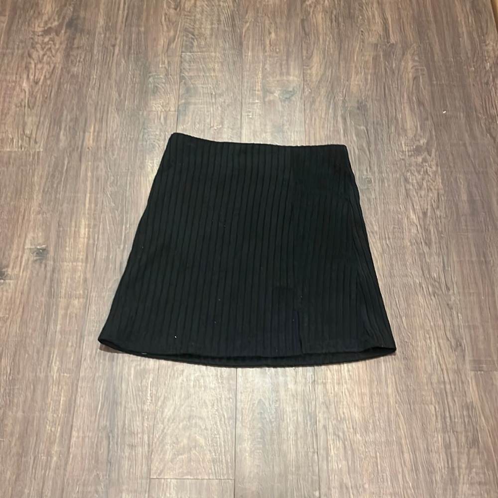 Princess Polly Black Knit Mini Skirt